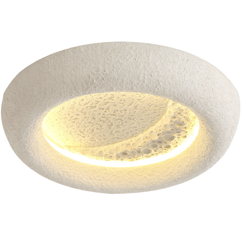 Cream Style Modern Moon Light Master Bedroom Study Ceiling Light