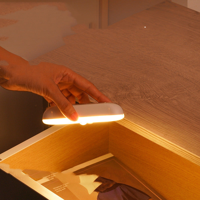 Fully Automatic Unplugged Bedside Night Light For Dormitory