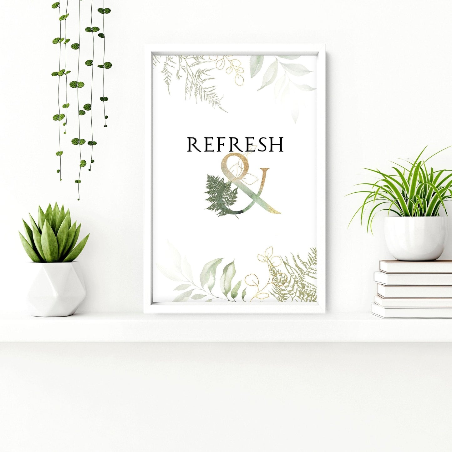 Wall art for the bathroom | Set of 3 art prints