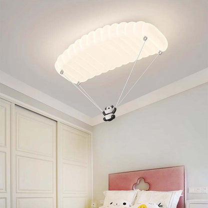 Cartoon Children's Light Parachute Ceiling Light Eye-protection Lamp