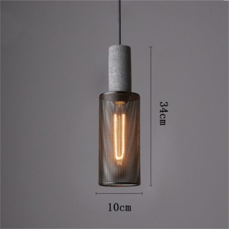 American Country Vintage Industrial Style Cement Chandelier