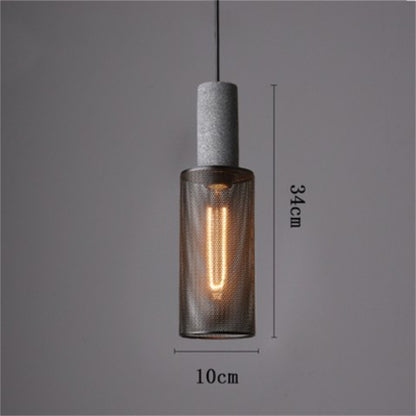 American Country Vintage Industrial Style Cement Chandelier