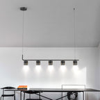 Modern Iron Pendant Light Multi-Head Dining Chandelier