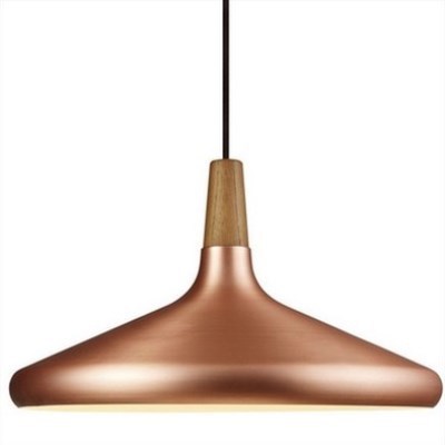 Nordic Single Head Bar Aluminum Chandelier