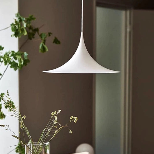 Simple Dining Table Study UFO Chandelier