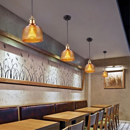 Crystal Glass Candy Color Lampshade Chandelier