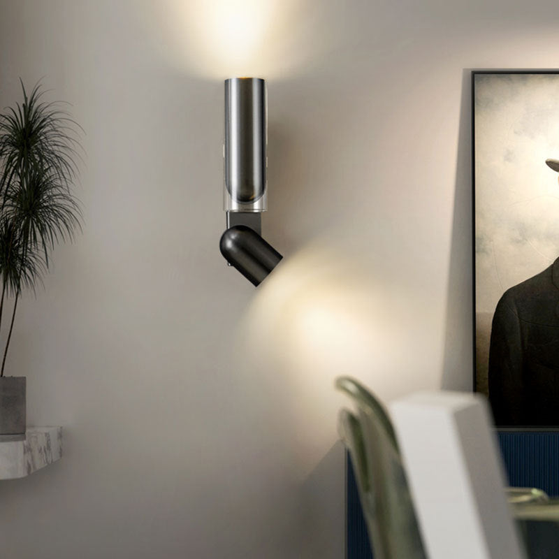 Nordic Iron Rotating Wall Lamp LED Bedside