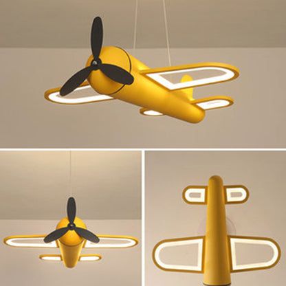 Children's Cartoon Lamp Ceiling Plane Bedroom Chandelier