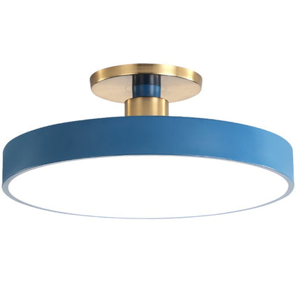Modern Minimalist Acrylic Ring Ceiling Lamp Personality Nordic Living Room Creative
