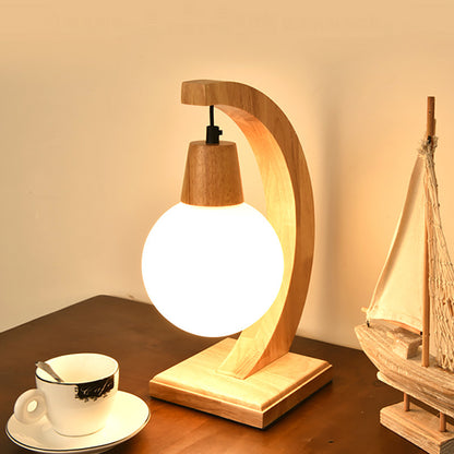 Nordic Creative Original Wooden Led Table Lamp