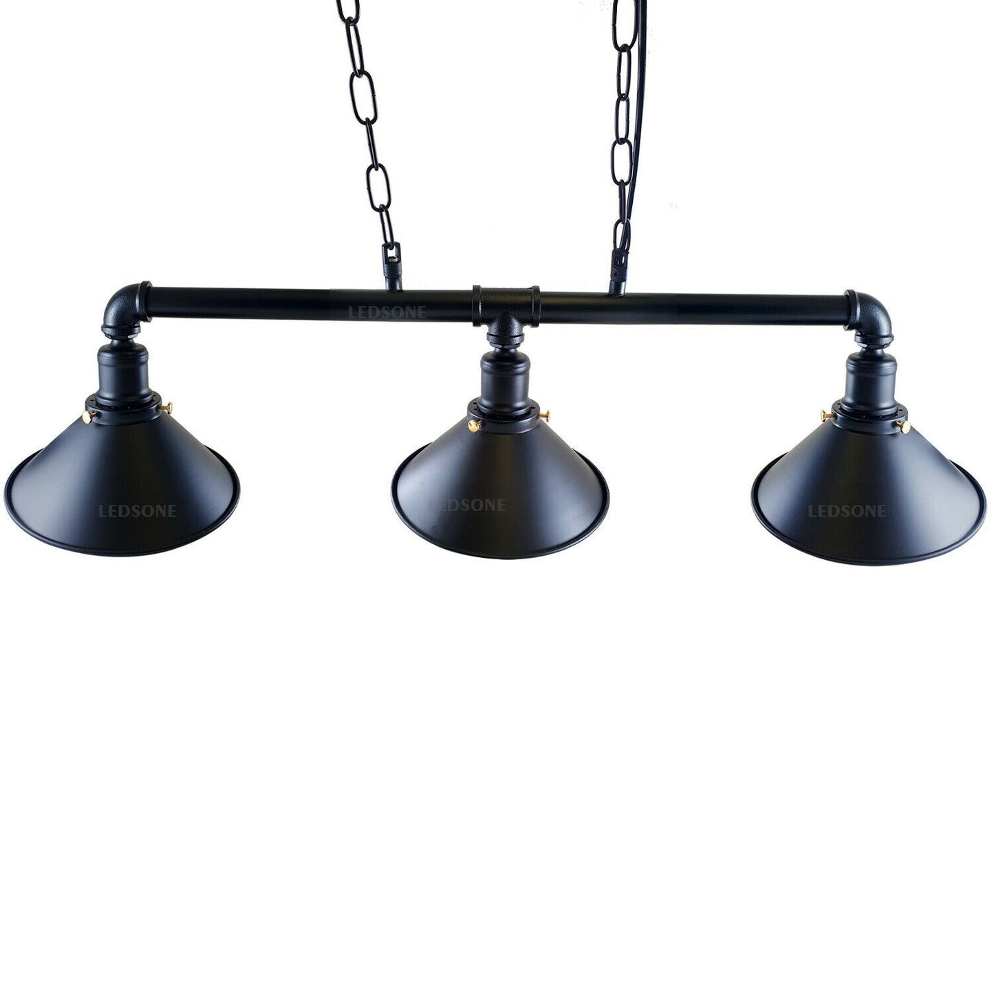 Industrial 3-way Ceiling Pipe Pendant Lights~1159