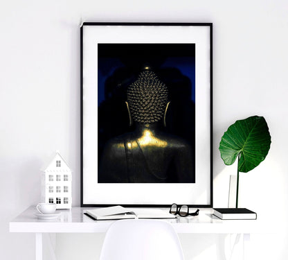 Inspiration quote art | set of 3 Buddha wall art prints