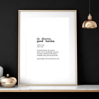 Inspiration quote art | set of 3 Buddha wall art prints