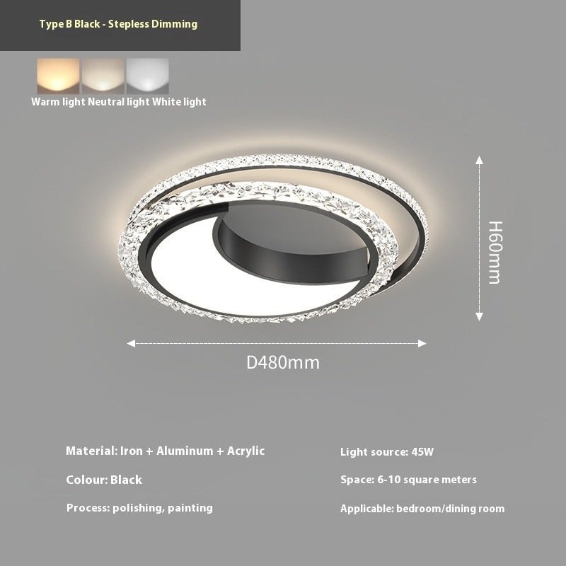 Master Bedroom Ceiling Lamp Nordic Light Luxury And Simplicity