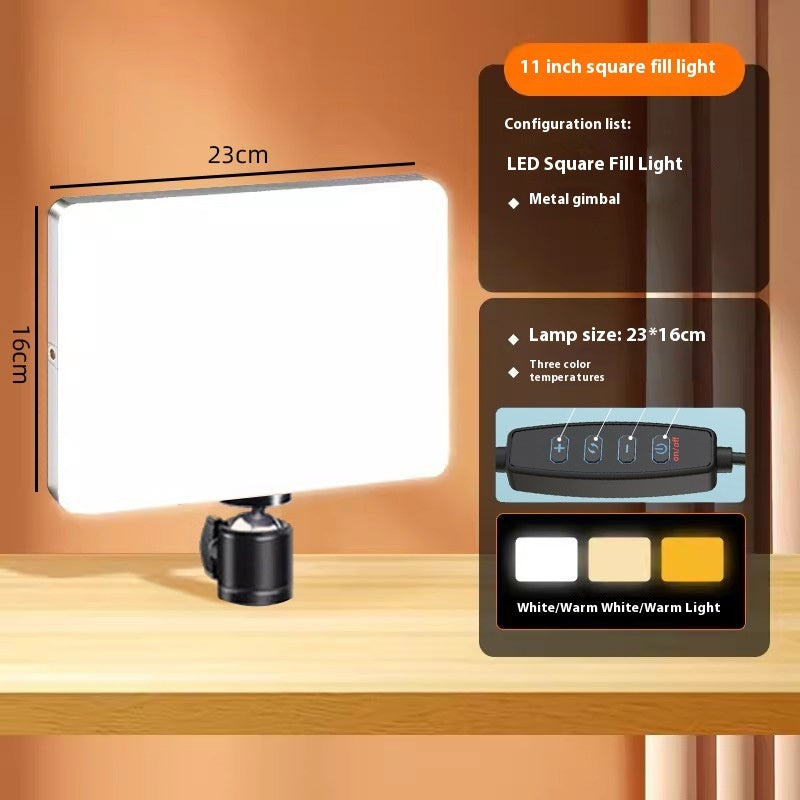 Simple Household LED Tri Color Photography Fill Light