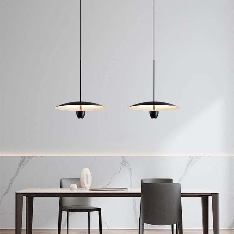 Modern Minimalist Black Pendant Chandelier