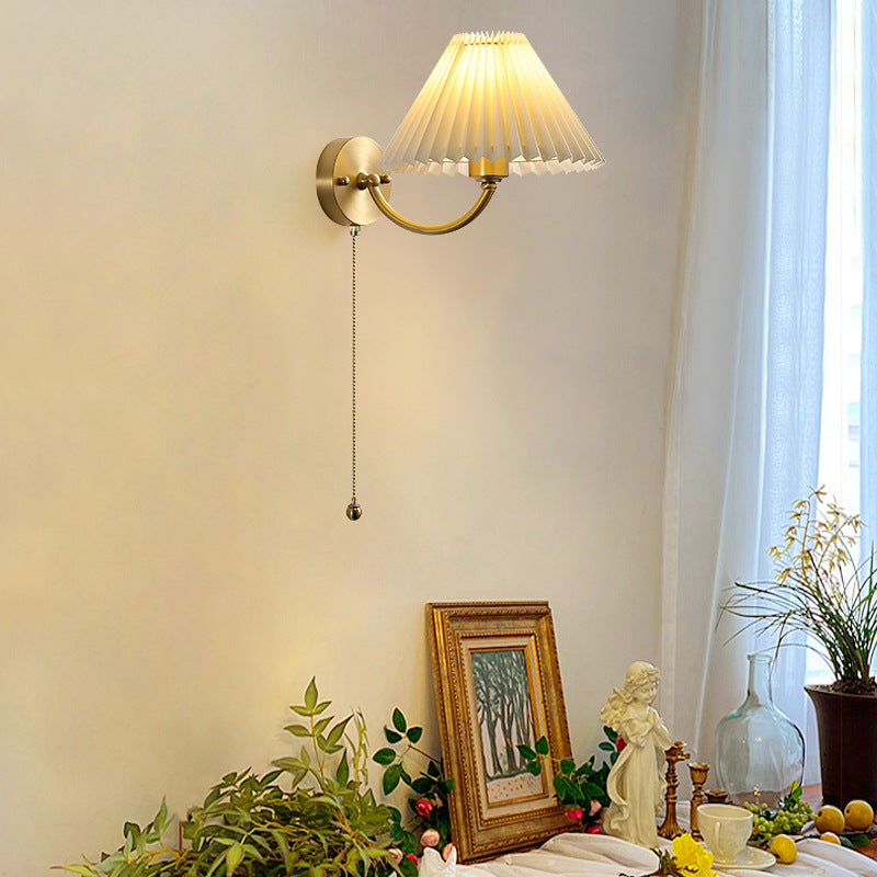 Japanese Style Minimalist Bedroom Bedside Lamp