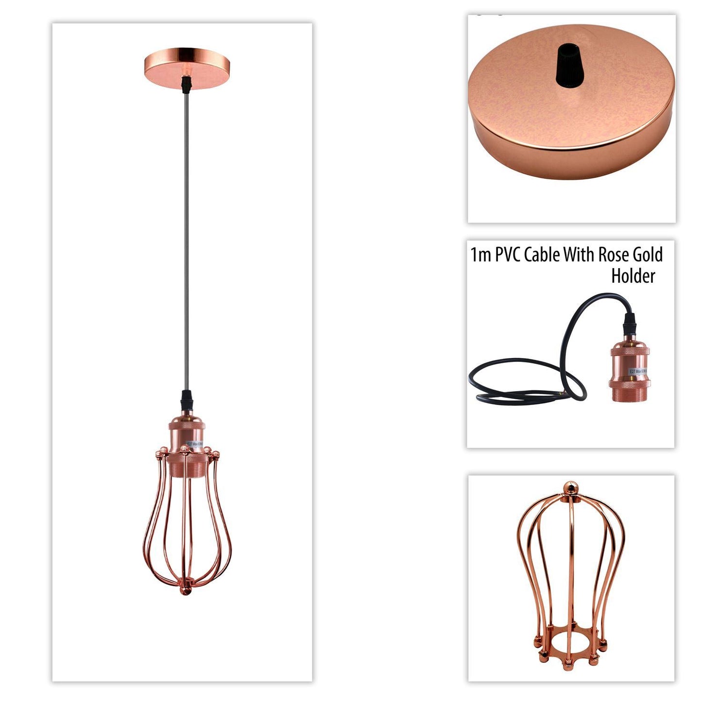 Cage Pendant Lights For Kitchen ~1193