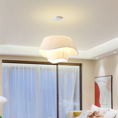 Scandinavian Retro Cream Style Small Living Room Chandelier