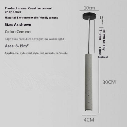 Nordic Industrial Style Terrazzo Chandelier