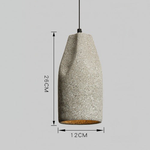 Industrial Cement Pendant Light Nordic Minimal