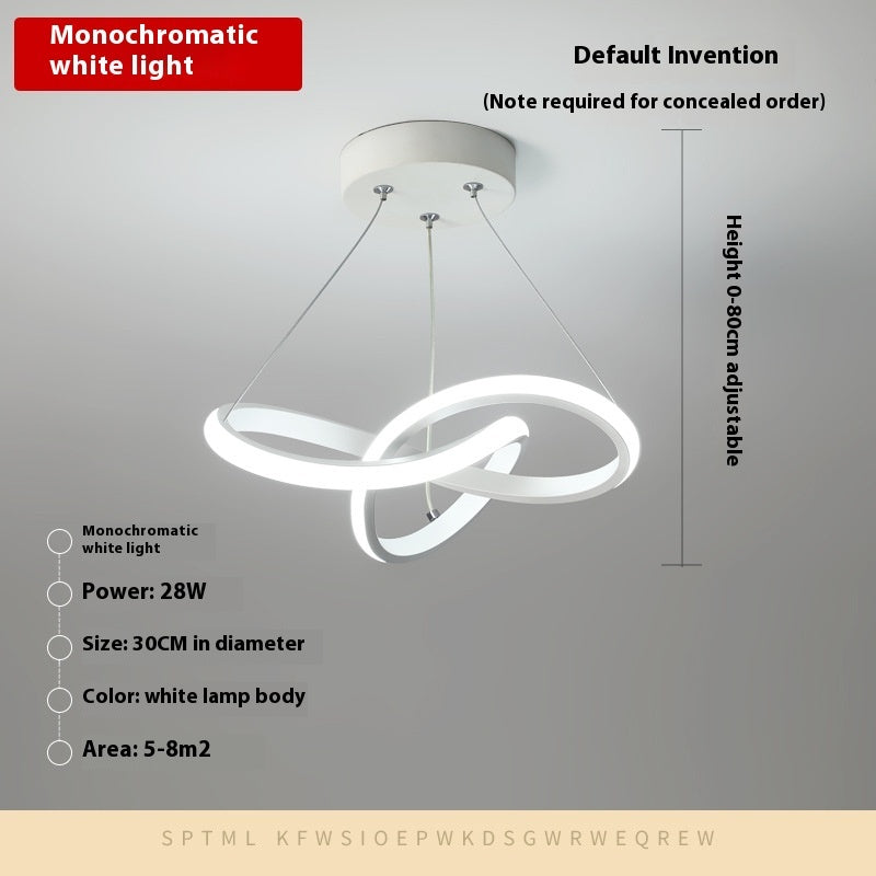 LED Loop Pendant Light Modern Minimalist