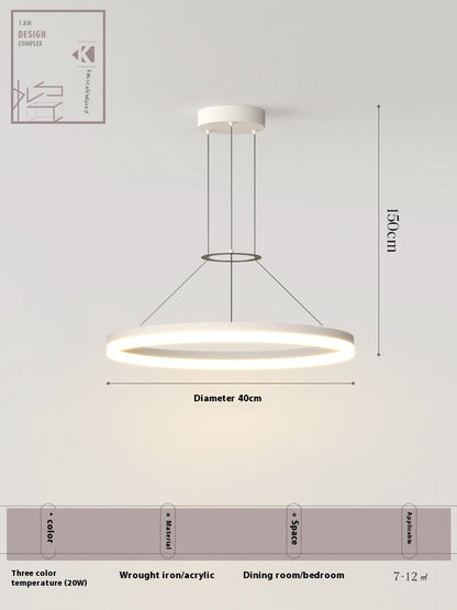 Creative Commercial Round Restaurant Chandelier