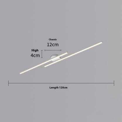 Strip Aisle Light Minimalist Creative Ceiling Lamp