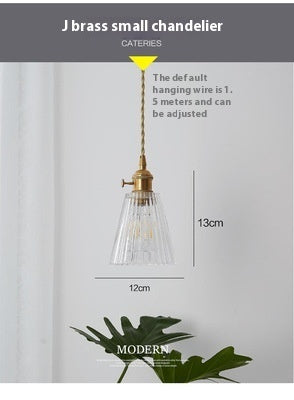 Chandelier Personality Creative Brass Single Head