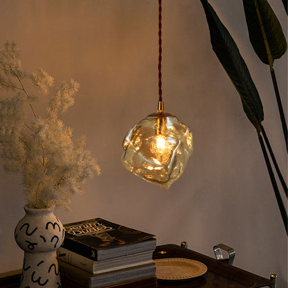 Fashion Bedside Retro Ice Cube Chandelier