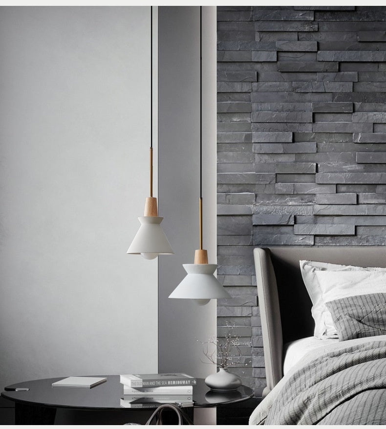 Nordic Resin Pendant Light - Modern Minimalist