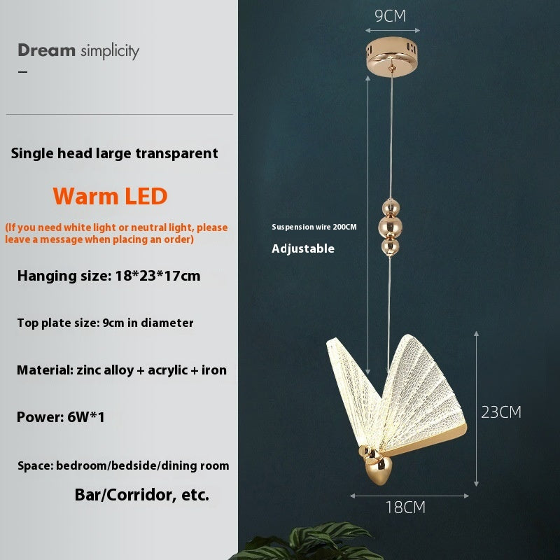 Bedroom Bedside Small Droplight Living Room TV Sofa