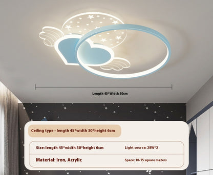 Children's Room Lamp Creative Moon XINGX Cloud Bedroom Ceiling Lamp