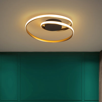 Aluminum Line Bedroom Light Simple Modern Living Room Ceiling Lamp