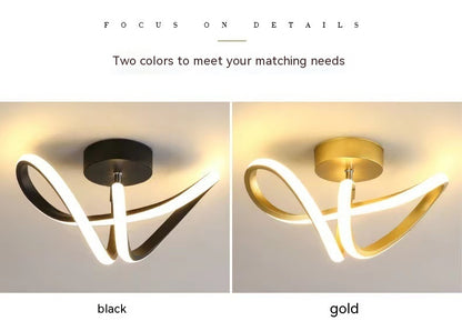 LED New Aisle Corridor Light Nordic Entrance Foyer Hallway Modern Minimalist Cloakroom Balcony Ceiling