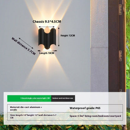 Modern Light Luxury Household Hallway Corridor And Aisle Garden Lamp