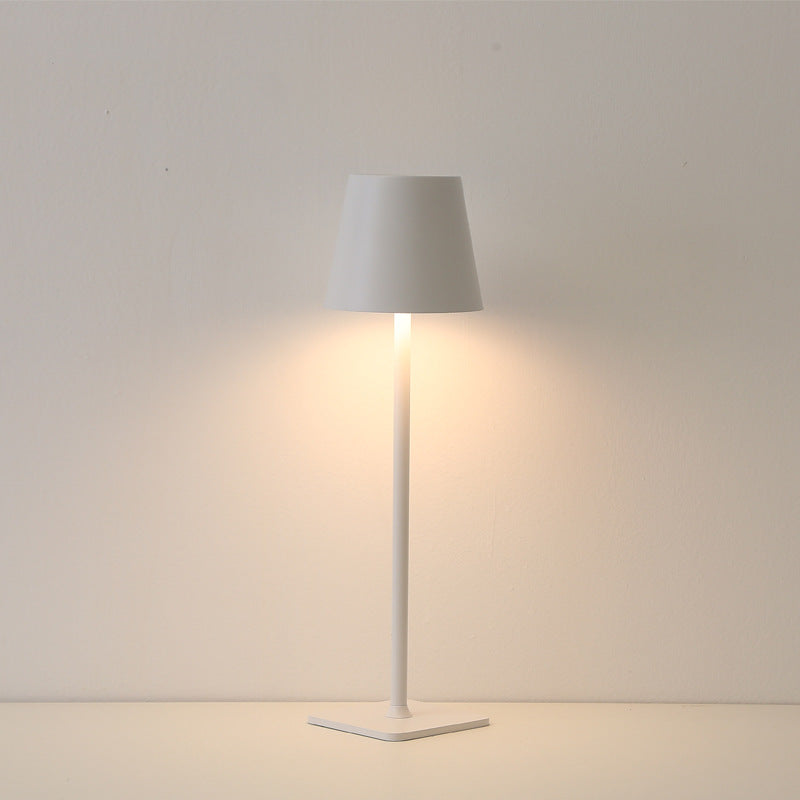 High Foot Aluminum Decorative Restaurant Small Night Lamp