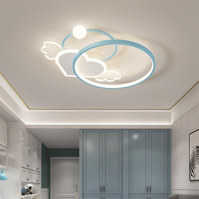 Children's Room Lamp Creative Moon XINGX Cloud Bedroom Ceiling Lamp
