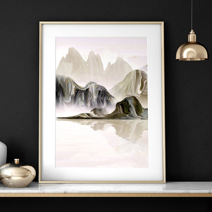 Art for the office wall | set of 3 framed wall art prints