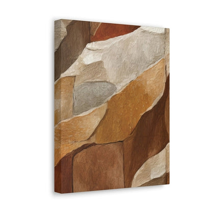 Canvas Wall Art Decor - Abstract Stone Print
