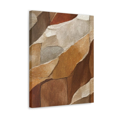 Canvas Wall Art Decor - Abstract Stone Print