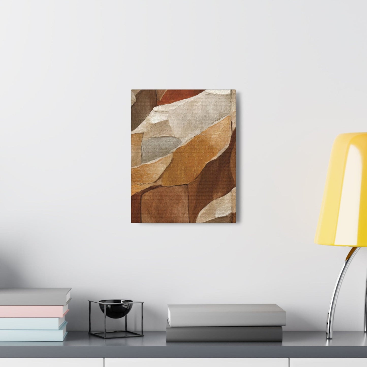 Canvas Wall Art Decor - Abstract Stone Print