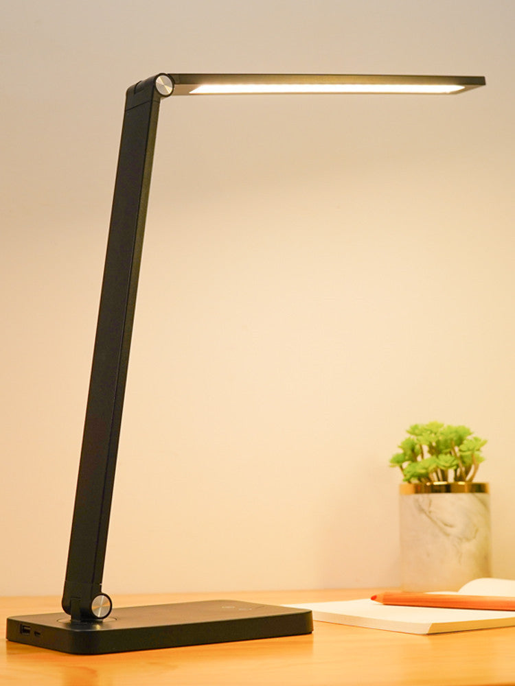 Desk Lamp Eye Protection Desk Study Dedicated Wireless Charging Plug-in Dual-use LED Bedroom
