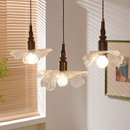 Retro Glass Balcony Aisle Restaurant Small Pendant Lamp