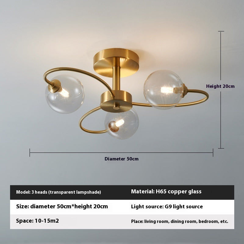 Living Room Chandelier Modern Simple Home Bedroom Ceiling Lamp