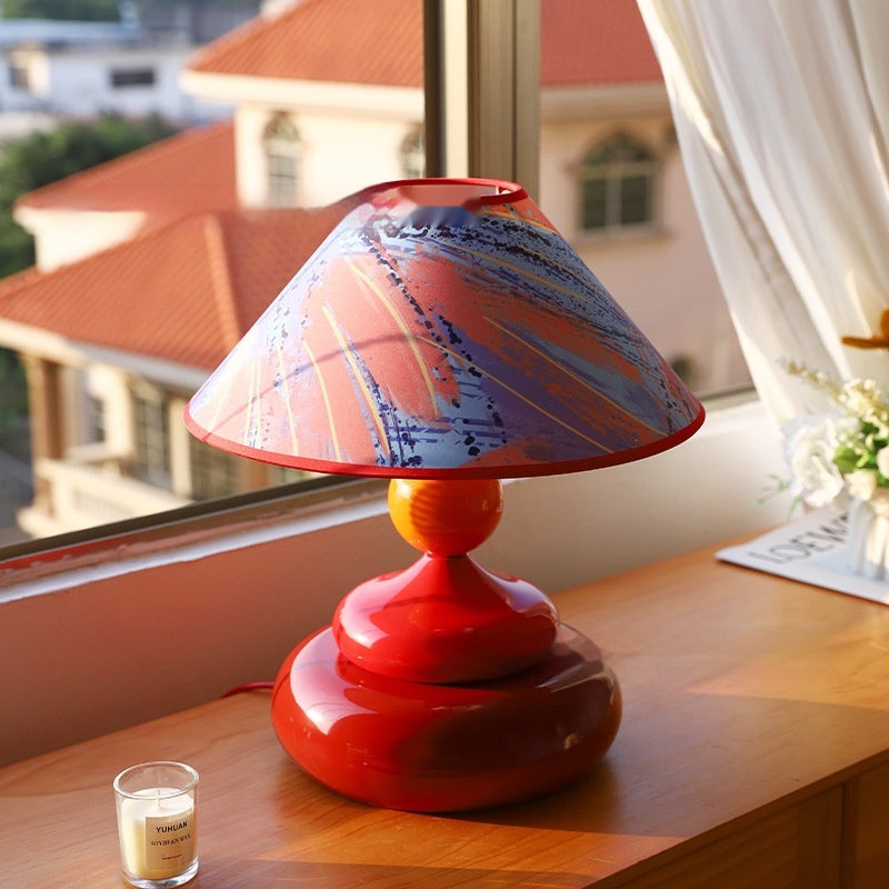 Nordic Retro Design Bedroom Bedside Lamp