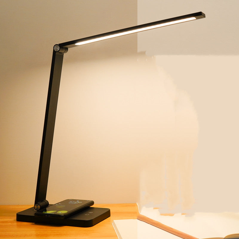 Desk Lamp Eye Protection Desk Study Dedicated Wireless Charging Plug-in Dual-use LED Bedroom
