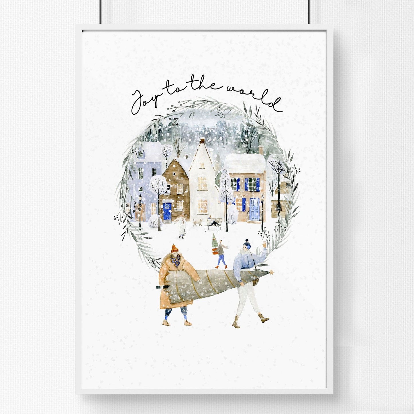 Wall decor for christmas | wall art print