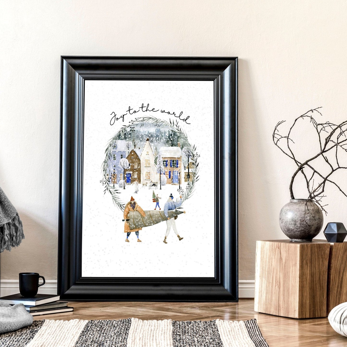 Wall decor for christmas | wall art print