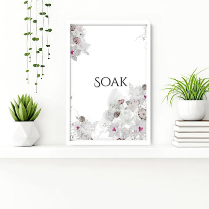 Wall prints for bathroom | Set of 3 wall art